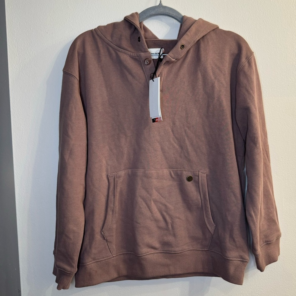 Honor The Gift Kids Unisex Light Brown Noble Hoodie Sweatshirt Size 14 NWT